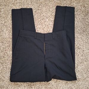 A-Kay Men's Black Dress Pants
